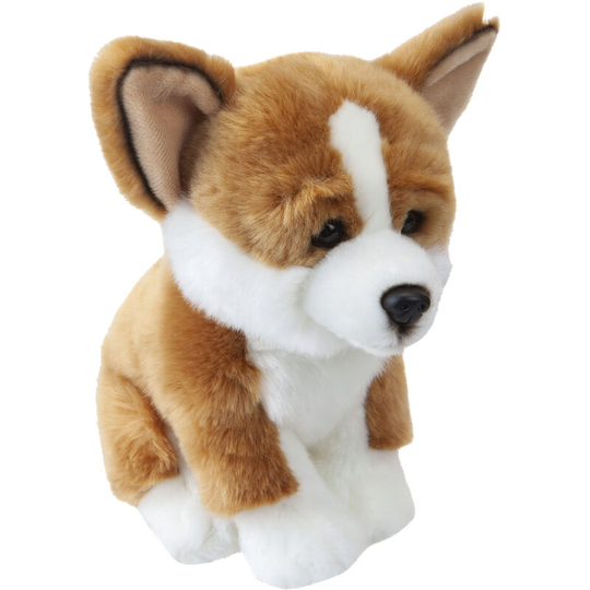 Vfm - Corgi Puppy 25cm Plush Premium Lifelike Toy - Natural World Collection
