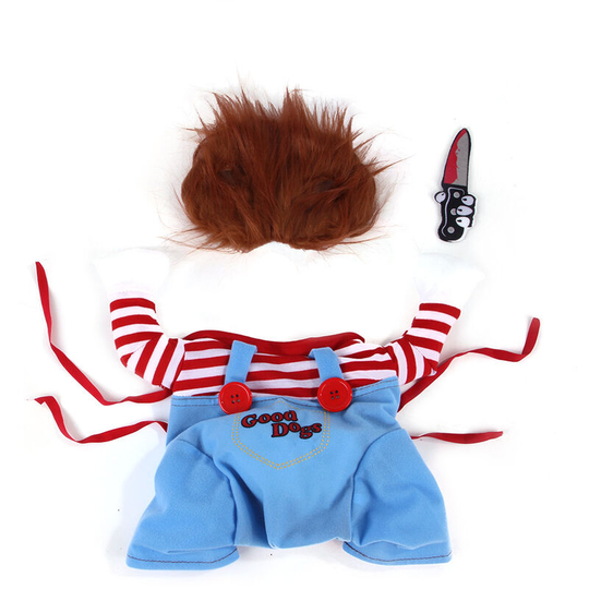 Betterlifegb - bette Funny Dog Costume Halloween Cosplay Doll Fancy Dress for Dogs Wear Hat Party Christmas Clothes Suitable for Big and Small (l)