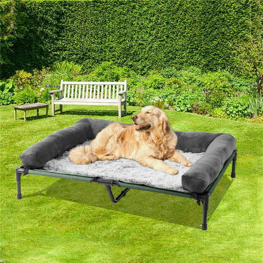 Goetz Dog Cot in Grey
