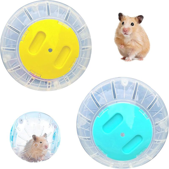 Heguyey - Hamster Ball Lightweight Hamster Ball Hamster Running Exercise Ball Ball for Hamsters and Mice Plastic Hamster Running Wheel Portable
