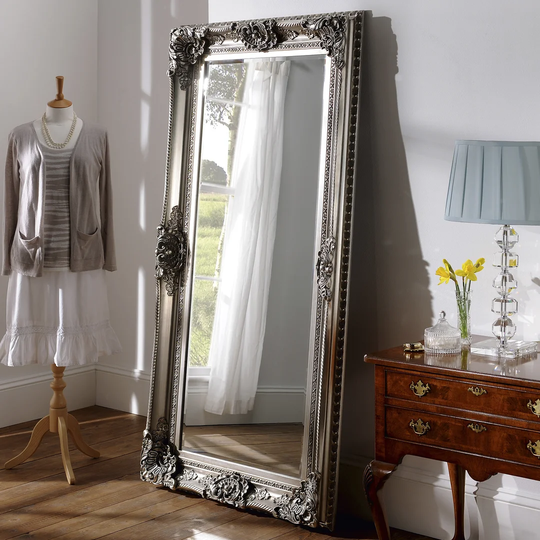 Duffey Framed Leaning Full Length Mirror