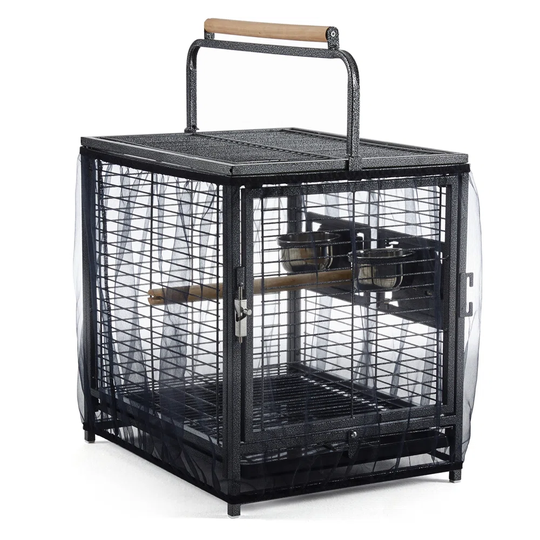 26" Wrought Iron Bird Travel Cage