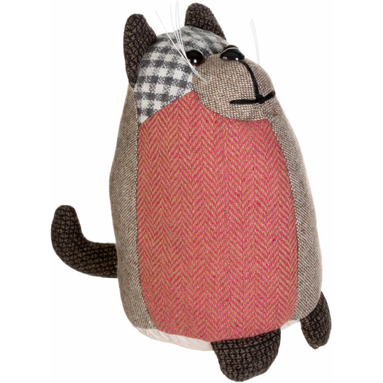 Premier Housewares - Heritage Large Brown Cat Door Stop