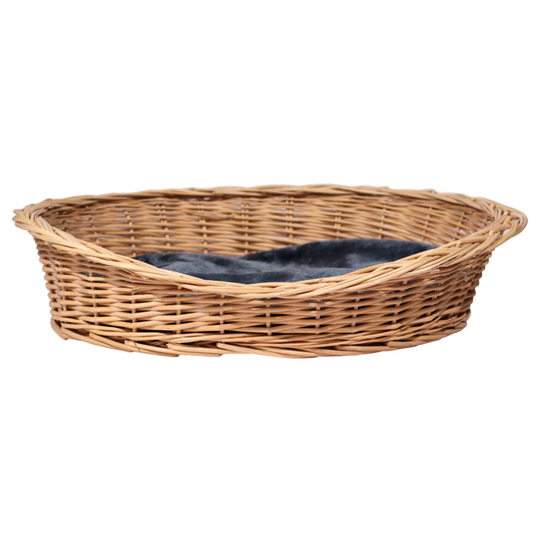 (Large) Wicker Dog Basket