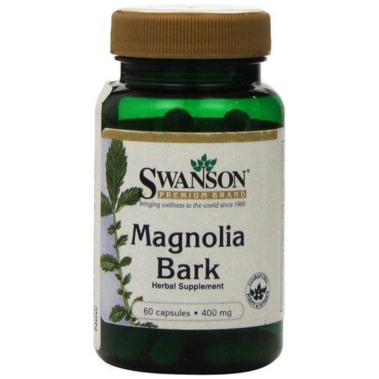 Swanson Magnolia Bark (400mg, 60 Capsules)