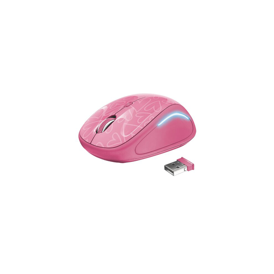 Trust Yvi FX mouse Ambidextrous RF Wireless Optical 1600 DPI