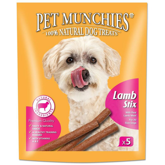 Pet Munchies - Lamb Stix Dog Treat (50g) (May Vary) - May Vary