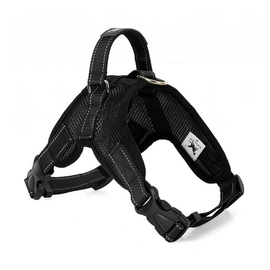 Betterlifegb - Dog with handle, easy to control, breathable, adjustable chest strap, suitable for large dogs with nylon leash