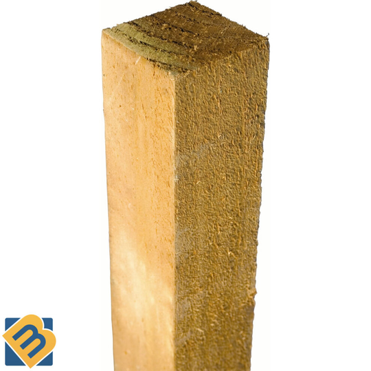 (3.0 meter , 2 piece) Timber Fence Posts 4x4 Treated Timber Fencing Gate Post