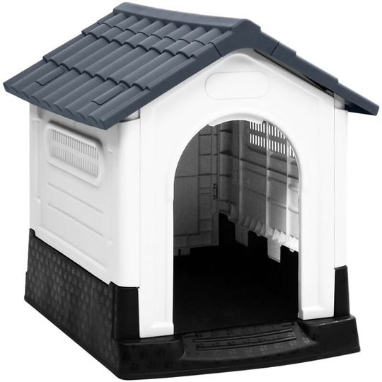 Dog House Grey 57x68x66 cm Polypropylene