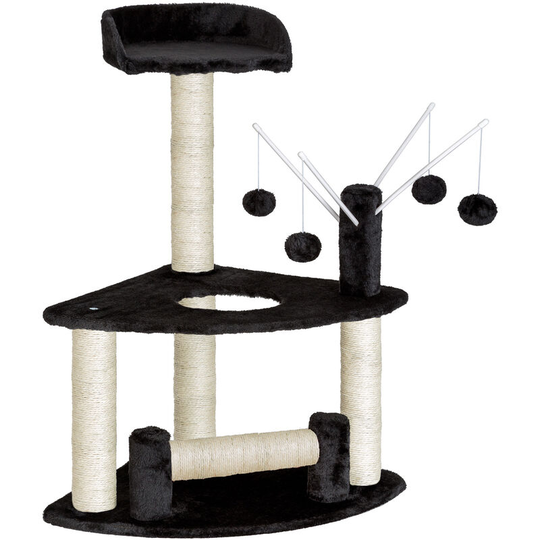 Cat tree scratching post Blouky - cat scratching post, cat tower, scratching post - black - black