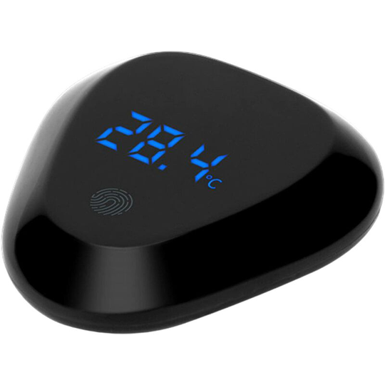 Osqi - Digital Aquarium Thermometer Wireless Touch Screen Aquarium Thermometer Accurate led Display Thermometer with Sticker for Home Aquarium Baby