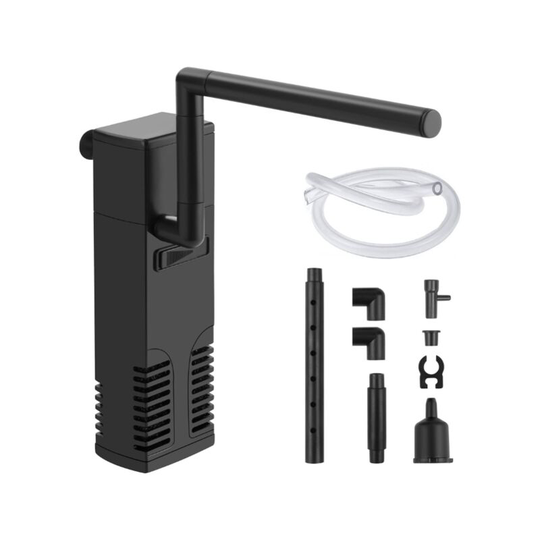 Sun Flowergb - Aquarium Internal Filter, 4W 600L/H Aquarium Internal Filter 60L Aquarium Pump Filter for Small Tank, Cold Water or Tropical
