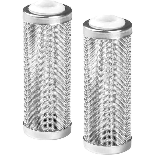 Aquarium Filter Guard, Stainless Steel Shrimp Filter, Mesh Filter Guard Aquarium Percolator Protection to Protect Fish Shrimp Inhalation, 16mm, 2pcs.