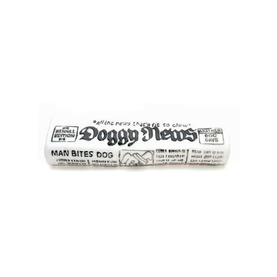 Classic Vinyl Newspaper Dog Toys 180mm