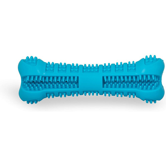 Dog Chew Toy - 100% Silicone Footprint Toothbrush - Gentle and Gentle on Your Pet's Teeth and Gums