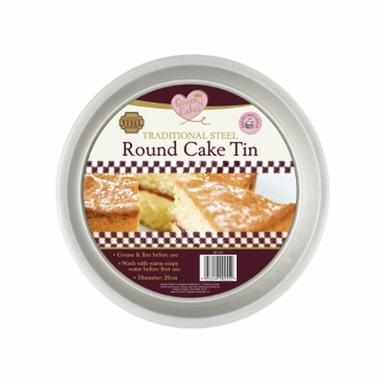 (Round Cake Tin) Queens Of Cake Steel Bakeware Tins - Multiple Options