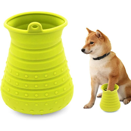 Dog Paw Cleaner, Dog Paw Cleaner with Pet Paw Cleaning Towel for Dogs Cats Massage Grooming Dirty Dog Claws
