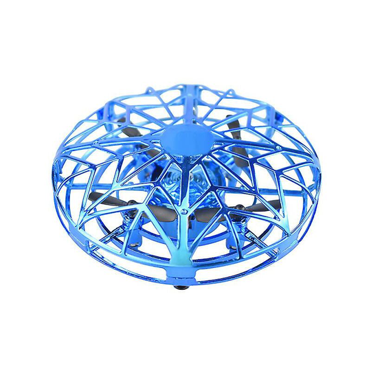 Kids Interactive UFO Toy with Gesture Recognition Airplane Colorful Light Bar Flying Ball