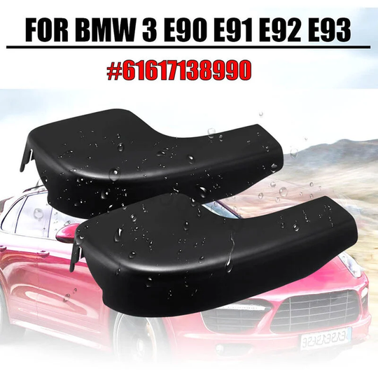2Pcs Front Windshield Wiper Blade Arm Nut Covers Cap Replacement for bmw 3 Series E90 E91 E92