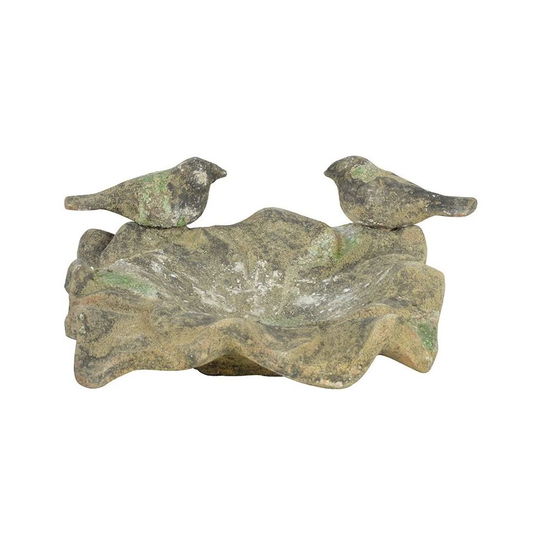 Foam Deco Birdbath