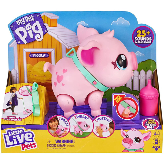 Little Live Pets My Pet Pig Walking Piggly