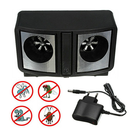 Dual Sonic Ultrasonic Pest Rats Mice Mosquito Insect Control Repellent