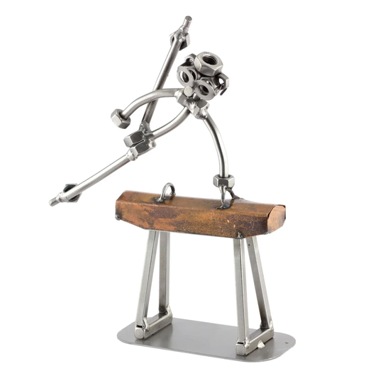 Gymnast on Horse Screw Man Renfro