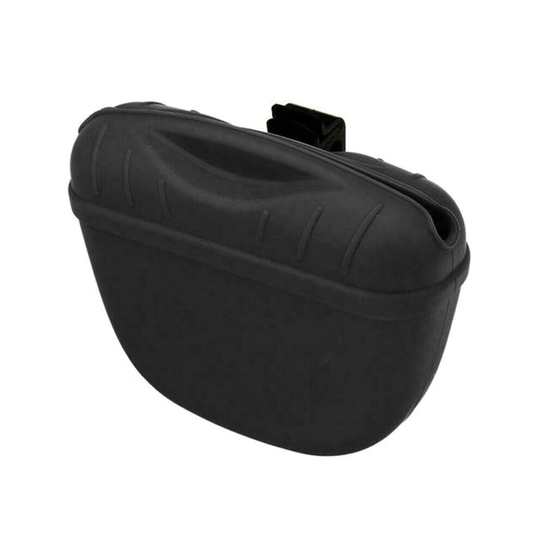 (Black) Silicone Pet Dog Treat Bag Obedience Training Food Snack Pouch Puppy Feed Holder