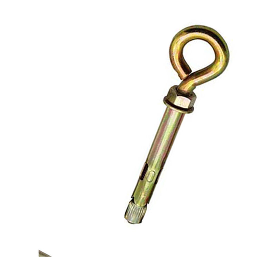 Betterlifegb - Expansion Anchor Bolts, M6 x 60mm Eye Expansion Shield Bolt Sleeve Anchors, Heavy Duty Expansion Screw Bolts with Closed Hooks Wall