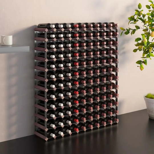 Cleo 20 Bottle Wall Mounted Wine Rack