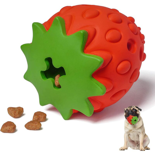 Sun Flowergb - Pets Puzzle Toys Rubber Dog Chew Toys Treat Feeding Dispensing Toys for Teeth Cleaning iq Treat Ball Toy Interactive Puppy Enrichment