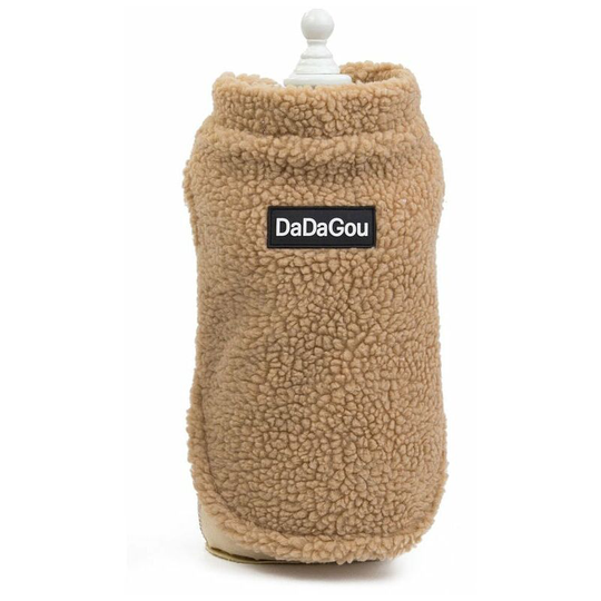 Winter Cashmere Lamb Outside Coat Outdoor In fleece dog lining in Pull s Khaki