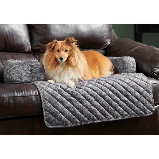 Karli Bolster Cushion in Grey