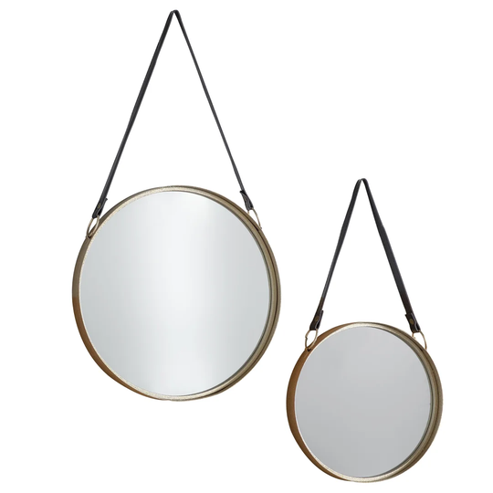 2 Piece Abhainn Marston Accent Mirror Set