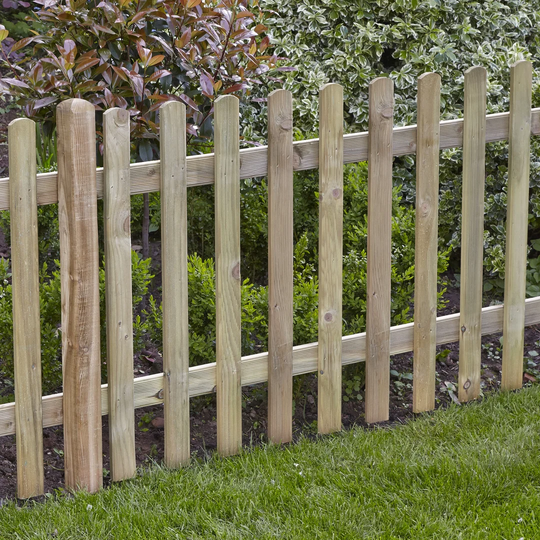 6' x 3' (1.83m x 0.9m) Picket Fence Panel