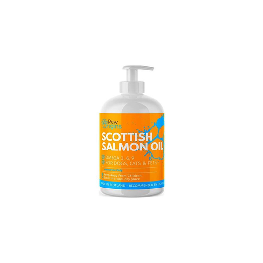 Salmon Oil For Dogs, Cats, Ferrets, Horses & Pets , 100% Pure Scottish , Natural Omega 3, 6, 9 Supplement , Coast, Skin , Joint & Brain Health , UK'