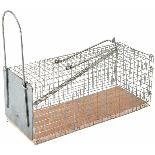 250 x 90 x 90mm Mouse Trap Cage Humane Capture Vermin Pest Control Mesh Box