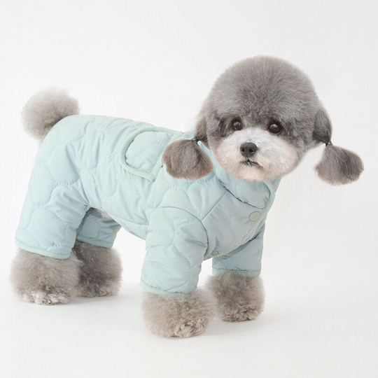Benobby Kids - Pet clothes winter warm dog clothes pet four-legged cotton clothes puppy cotton clothes Teddy Boomer four-legged clothes m (chest 35',