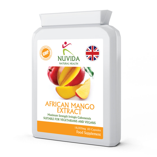 Pure African Mango / 18000mg / 60 Capsules / High Strength Extract