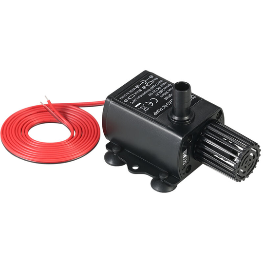 Decdeal DC12V 5W Ultra-quiet Mini Brushless Water Pump Waterproof Submersible Fountain Aquarium Circulating 280L/H Lift 300cm