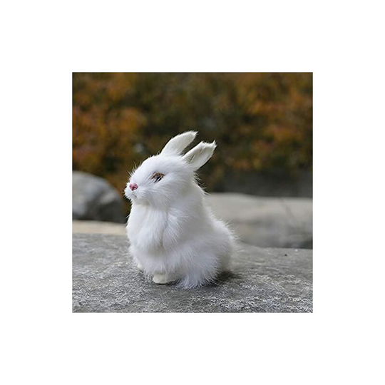 Echoo - Mini Plush Rabbit - Garden Decoration - Animal Ornament - Animal Simulation