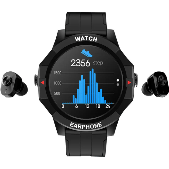 N15 Smart Watch 2 in 1 Ture Wireless bt Headset Man Woman Fitness Heart Rate Tracker Monitor Bracelet Music Sports Smartwatch