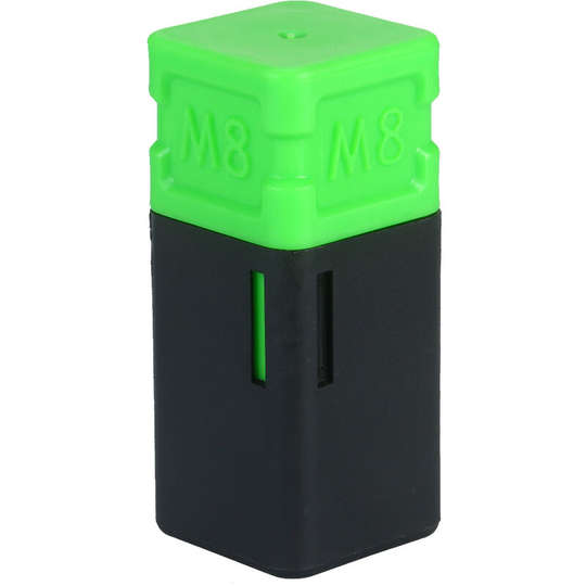 M8 Assorted Rivet Nut Gun Mandrel and Nose Piece Riveter Tip Metric Replacement Riveter Gun Part Threaded Mandrel For Hand Nut Rivet,model:Black M8