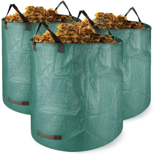 Perle rare garden trash bag, freestanding, volume 272 liters - leaf bag 272L 3 pieces