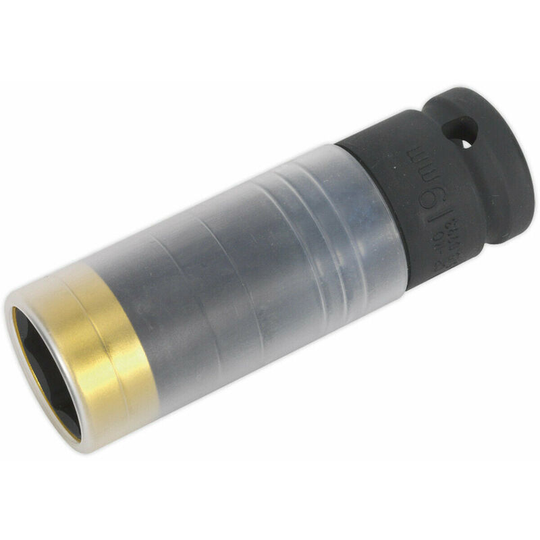 19mm Alloy Wheel ultra power Impact Socket Set - 500Nm & Sleeved - 1/2' Drive