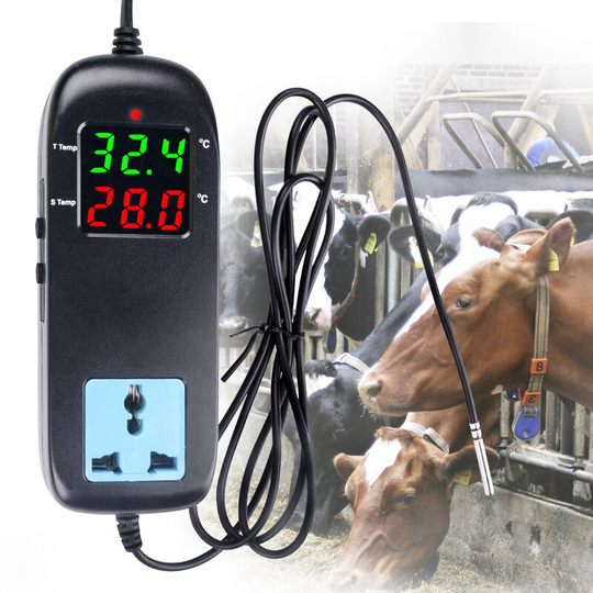 Led Digital Temperature Controller 90-250V 10A Mh2000 - Thsinde