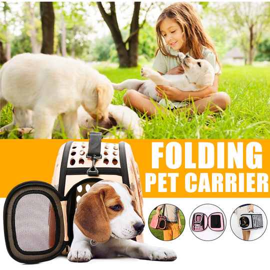 Lbtn - For Cat Dog Puppy Guinea Pig Hamster Foldable Breathable] Mini / Small / Medium / Large Portable Pet Handbag Shoulder Bag Travel Bag 3 Colors