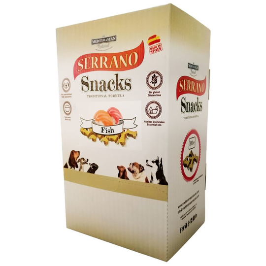 Serrano Snacks Fish Flavour 100g (Case of 25)