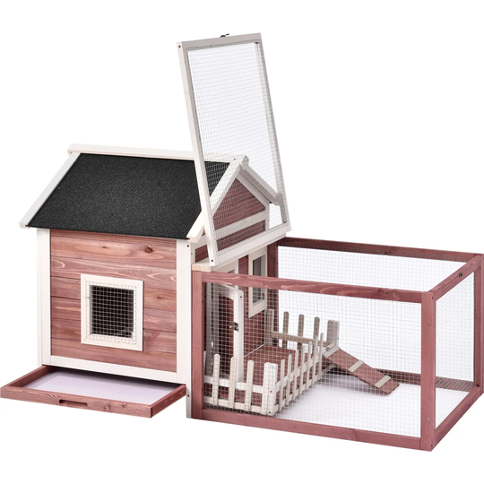Croley Weather Resistant Hutch with Ramp